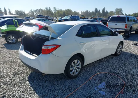 2016 Toyota Corolla Le z USA, uszkodzony, nr VIN 5YFBURHE7GP435681